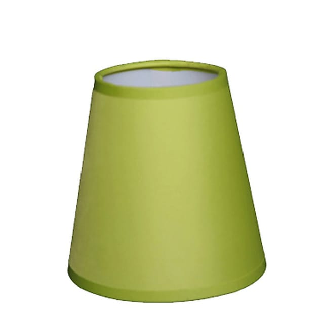 Dirk Davids Leuchten GmbH Lampenschirm Lampenschirm Aufstecker Lime Grün Kronleuchter Klemmschirm