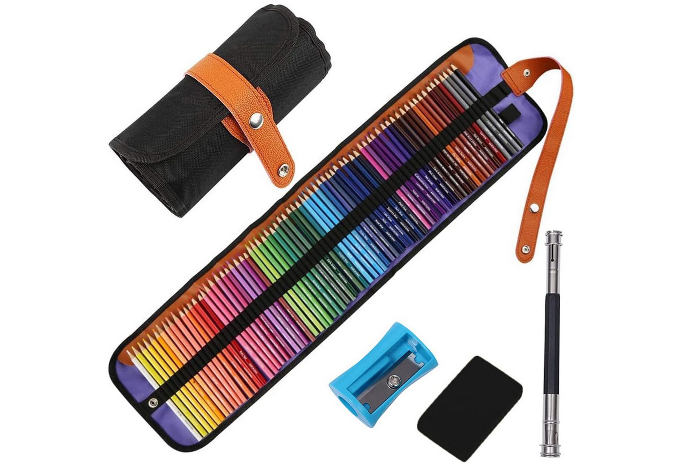 Cachito Buntstift Hochwertige Buntstifte - Lebendige Farben und Glatte Textur, (72-tlg), F ür Graffiti und Handzeichnungen Bild 3