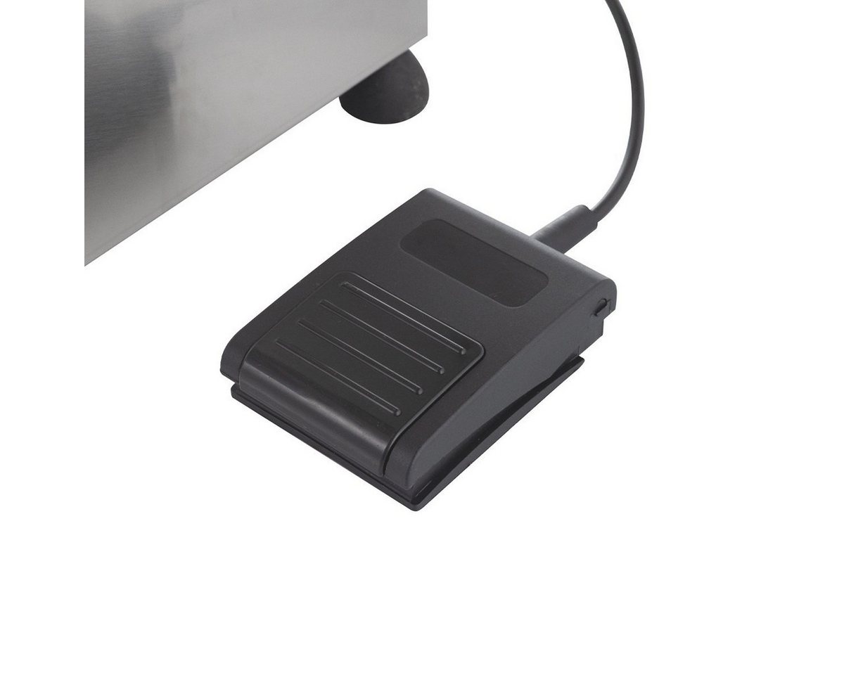GastroHero Nudelmaschine Teigausrollmaschine PROFI 42 N mit Fußpedal 40 cm, 370 W Bild 5