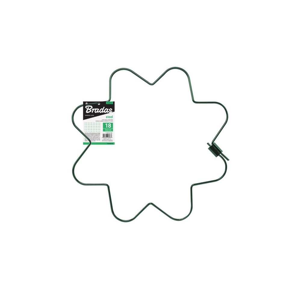 Bradas Spalier Pflanzenstütze Staudenhalter rund 18cm Stützring Kletterpflanzen