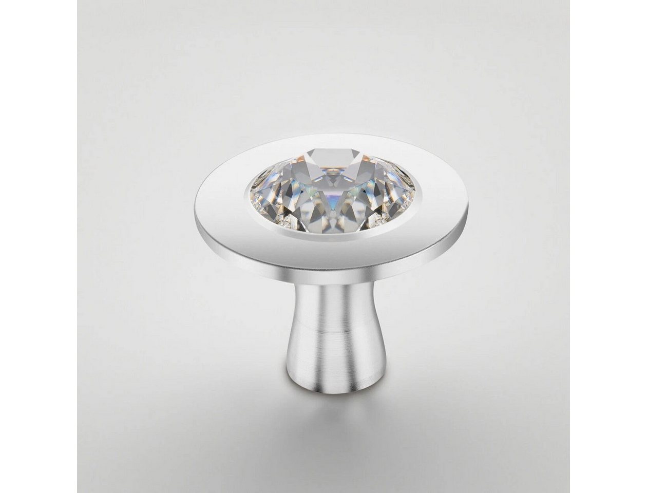 Staub Deckelgriff Knauf mit Kristall von Swarovski aus Edelstahl (Packung, 1-St., 1 Stk), Originaler Swarovski® Kristall Sonderedition und Spülmaschinenfest Bild 4