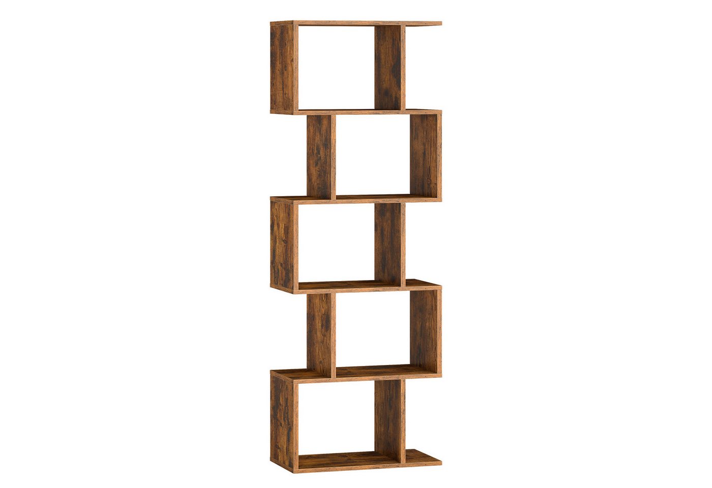 VASAGLE Bücherregal, 5 stöckiges Bücherregal, 24 x 40 x 159 cm, Standregal, Büroregal Bild 2