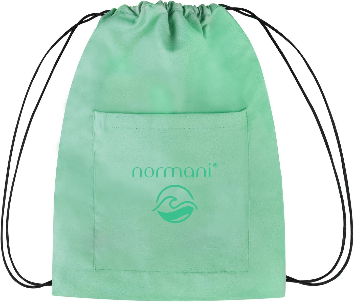 normani Badetücher Badehandtuch mit Rucksackfunktion, Polyester (1-St), Badetuch mit Rucksackfunktion Bild 4