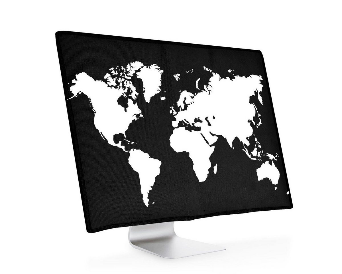 kwmobile Abdeckhaube 27-28" Monitor Hülle, PC Bildschirm Schutzhülle - Computer Cover Case