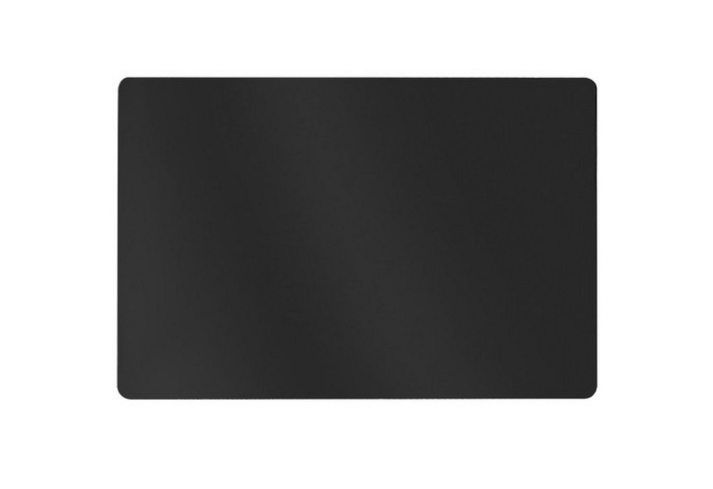 Ruhhy Bodenschutzmatte Schwarze Büro Stuhlschutzmatte - 90x130cm, Stuhlschutzmatte-Set, 90x130cm Bodenschutzmatte, Schwarzes mattes Design für unauffälligen Bodenschutz Bild 3
