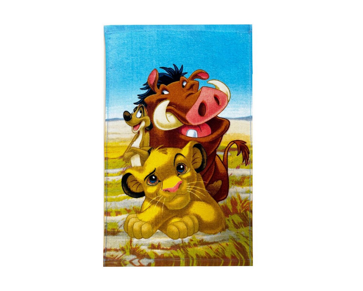 Disney Badetücher Disney König der Löwen Pride Lands Trio Handtuch 30x50, 100% Baumwolle (1-St)