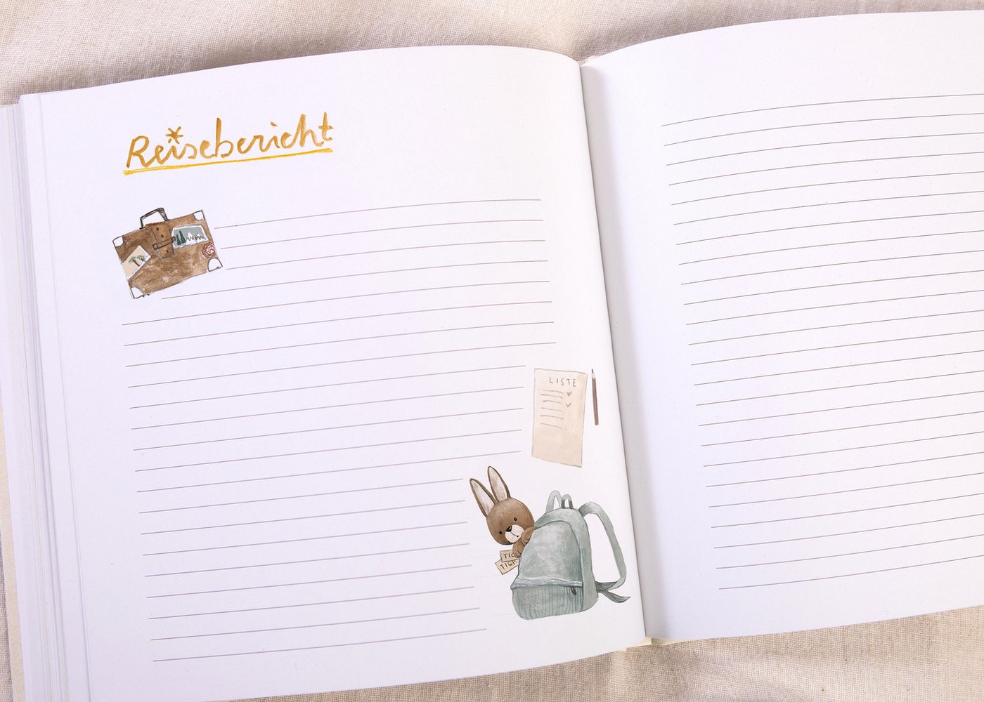 Pipapier Reisetagebuch "Mein Reisetagebuch" für Kinder, Reise Geschenk, Reisen Weltreise Reisebuch, Urlaub Tagebuch Bild 3