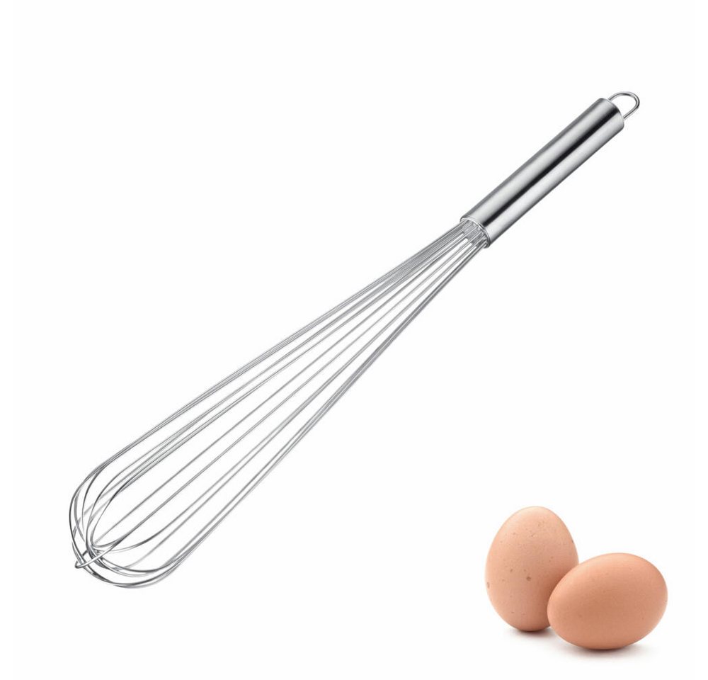 WESTMARK Schneebesen Pro, für die Profiküche, starr, silber, 48 cm, groß, rostfrei, spülmaschinengeeignet, ergonomischer Griff Bild 2