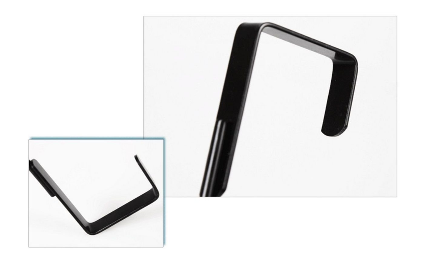 BAYLI Türgarderobe 4er Pack Türgarderobe zum Einhängen - 42,5 cm - Handtuchhalter - Bad Bild 5