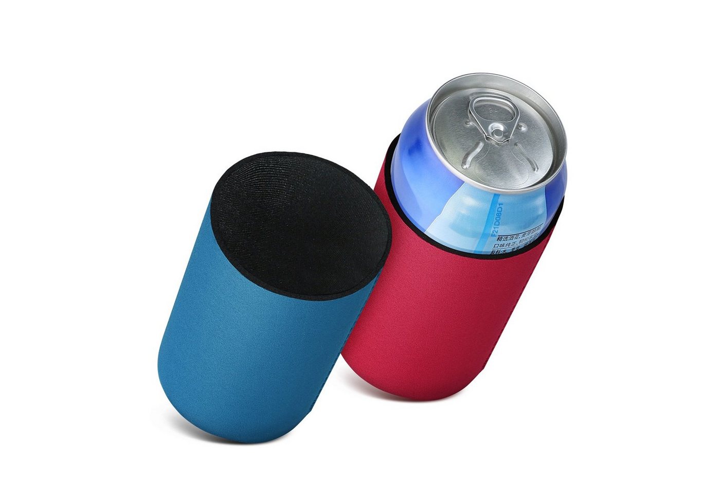 kwmobile Outdoor-Flaschenkühler 2x 500ml Can Dosenkühler, für Bierdosen und andere Getränkedosen - Bild 4