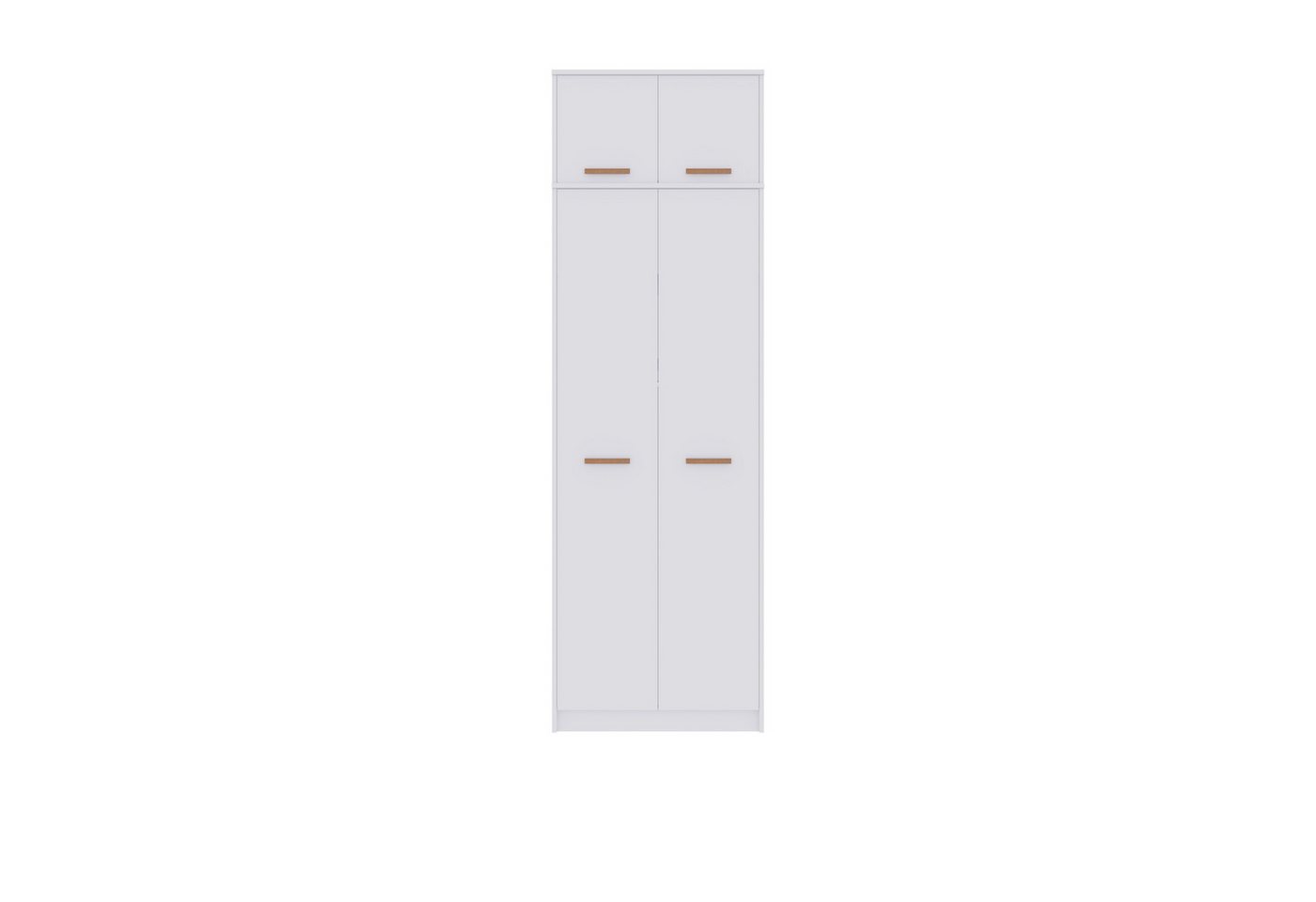 Marmex Möbel Drehtürenschrank Grant G13/19N Kleiderschrank mit Einlegeböden Schrankaufsatz Soft-Close, Kleiderstange, Stauraum Bild 4