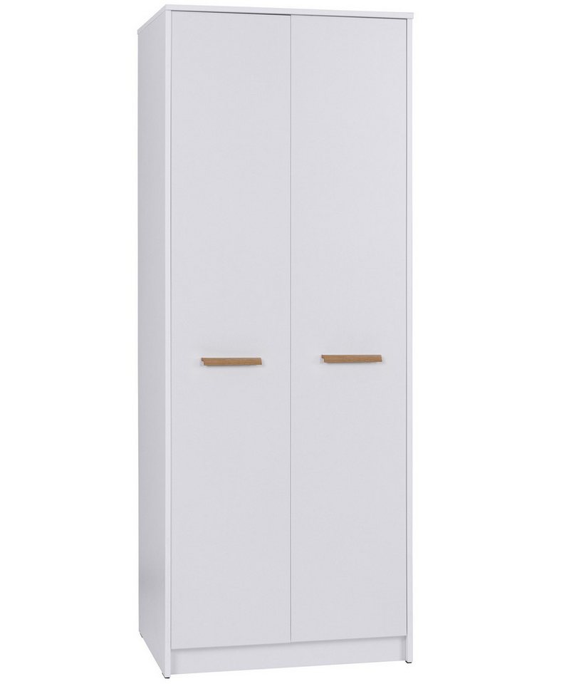 Marmex Möbel Drehtürenschrank Grant G13/19N Kleiderschrank mit Einlegeböden Schrankaufsatz Soft-Close, Kleiderstange, Stauraum Bild 5