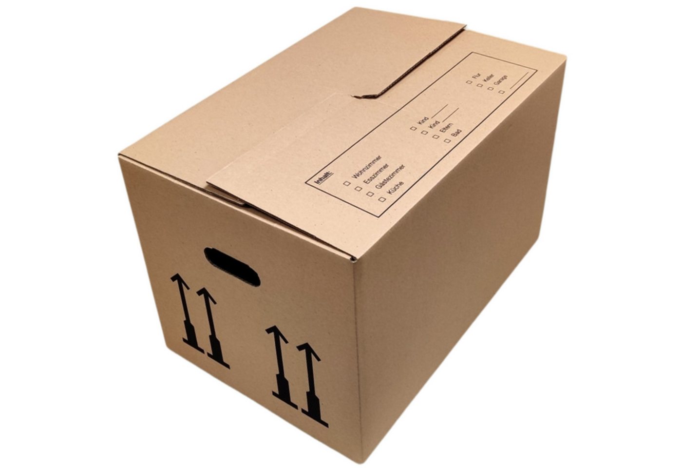 Packen24 GmbH Umzugskarton Umzugskarton M 520 x 350 x 330 mm Bücherkarton zweiwellig Bild 3