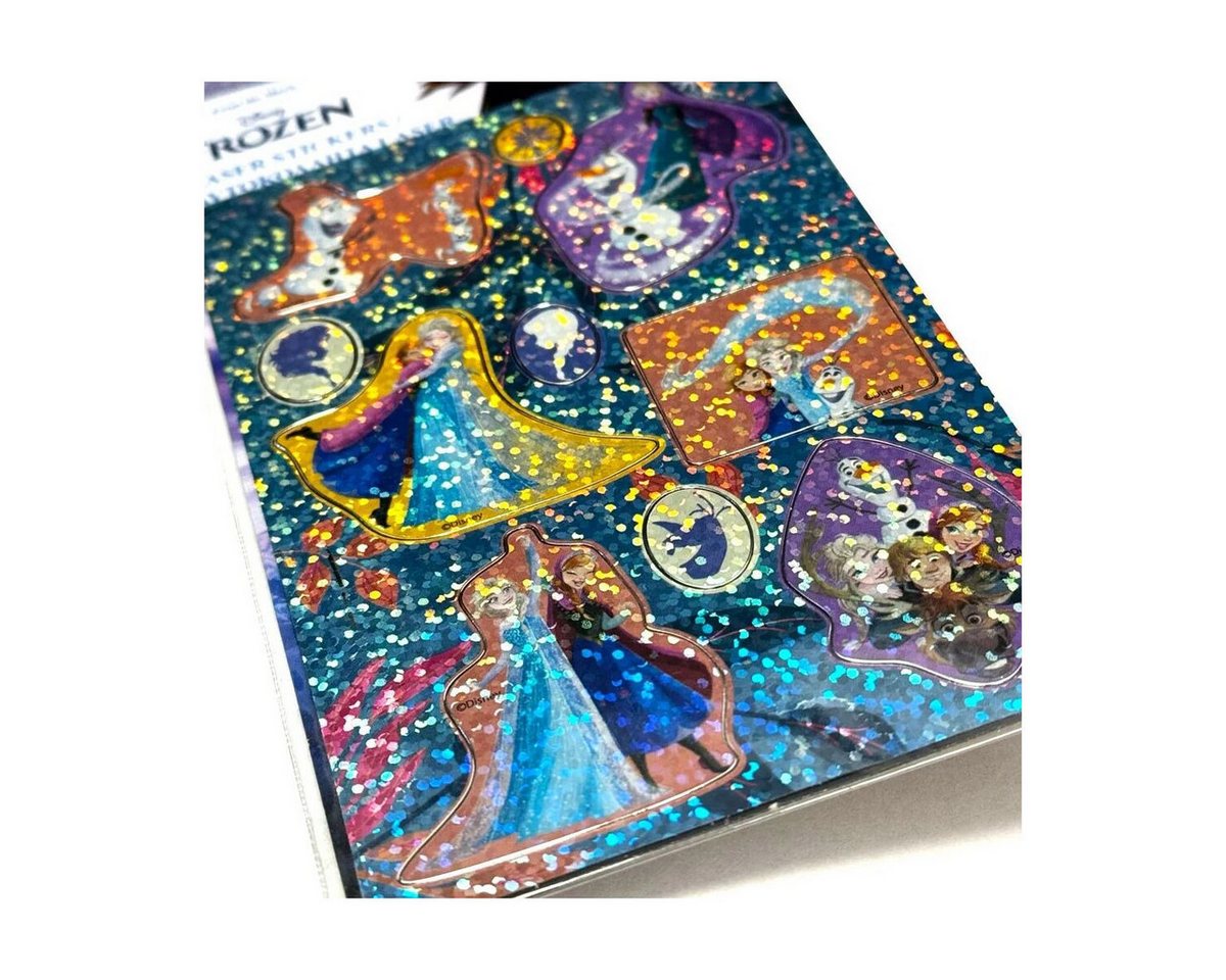 Disney Kreativset Disney Eiskönigin Glamor holographisches Aufkleberset Bild 2