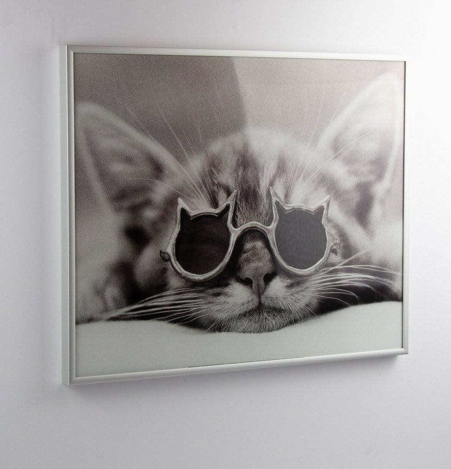 myposterframe Einzelrahmen Alu Bilderrahmen Amalthea, (1 Stück), 70x100 cm, Silber matt, Aluminium Bild 3