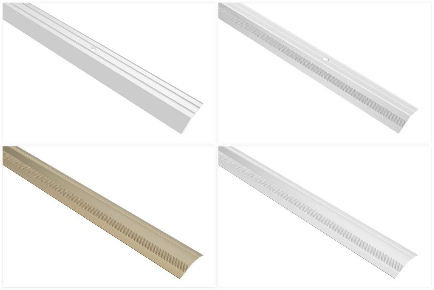 Effector Übergangsprofil A48 (Anpassungsprofile aus eloxiertem Aluminium, Bodenleiste (2 Meter Gold) Übergangsprofil Bodenleisten Ausgleichsprofil Alu) Bild 2