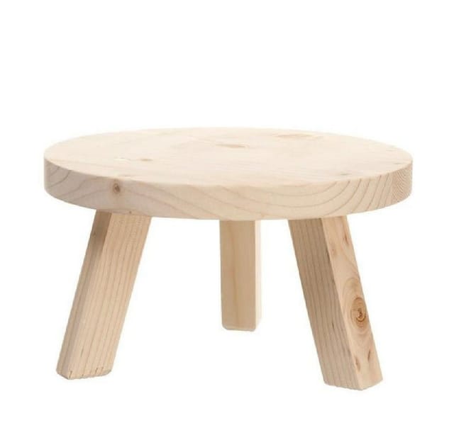 LEONARDO Hocker Leonardo Sockel für Getränkespender Holz
