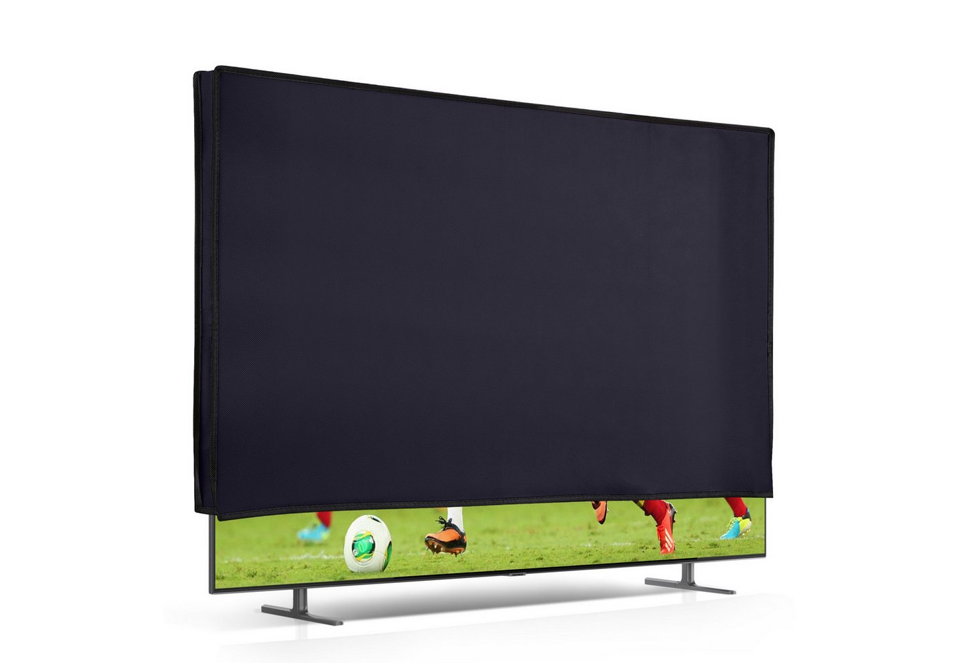 kwmobile Abdeckhaube 75" TV Hülle - Fernseher Bildschirmschutz Abdeckung - TV Bildschirm, DER SCHUTZ FÜR DEIN DISPLAY: Schütze den Bildschirm Deines Bild 2
