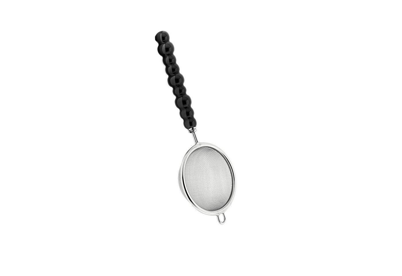 Almina Teesieb aus hochwertigem Edelstahl 20 cm für den täglichen Gebrauch - Schwarz, (1-St)