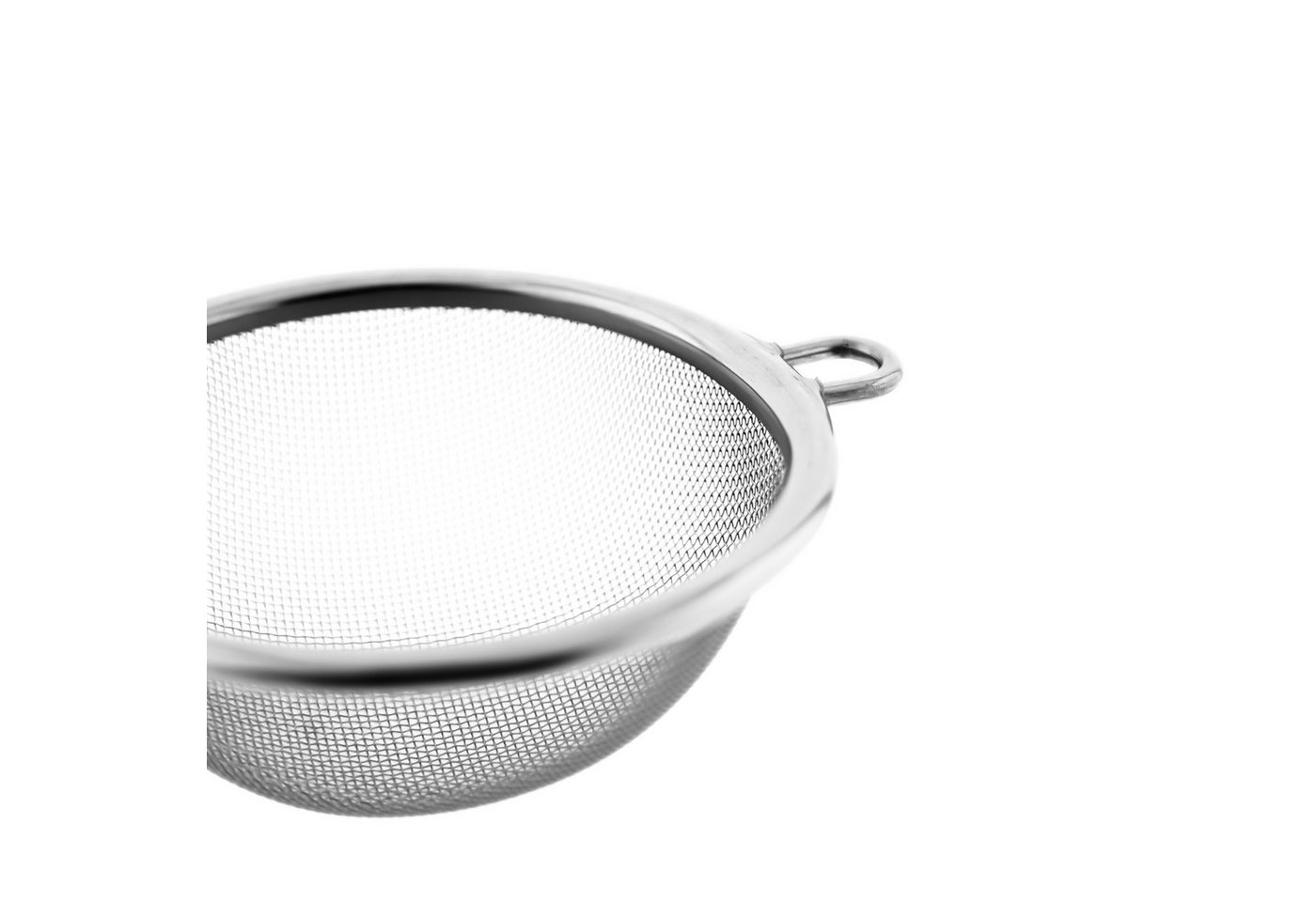 Almina Teesieb aus hochwertigem Edelstahl 20 cm für den täglichen Gebrauch - Schwarz, (1-St) Bild 5