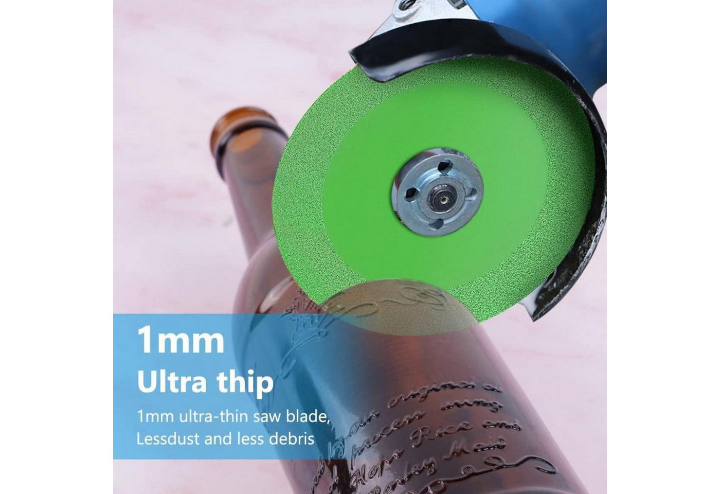 LuxusKollektion Diamanttrennscheibe Diamanttrennscheibe Ø100mm Glas Keramik (3 Stk) Bild 3