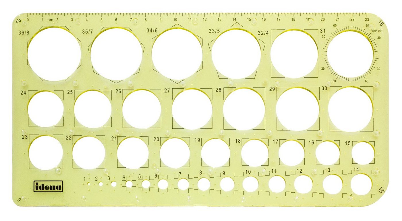 Idena Kreisschablone Idena Kreisschablone 23cm