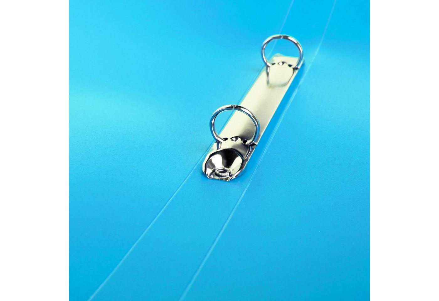 Idena Hefter Idena 10431 - Ringbuch im Format DIN A4, 2-Ring-Mechanik mit 16 mm Bild 2
