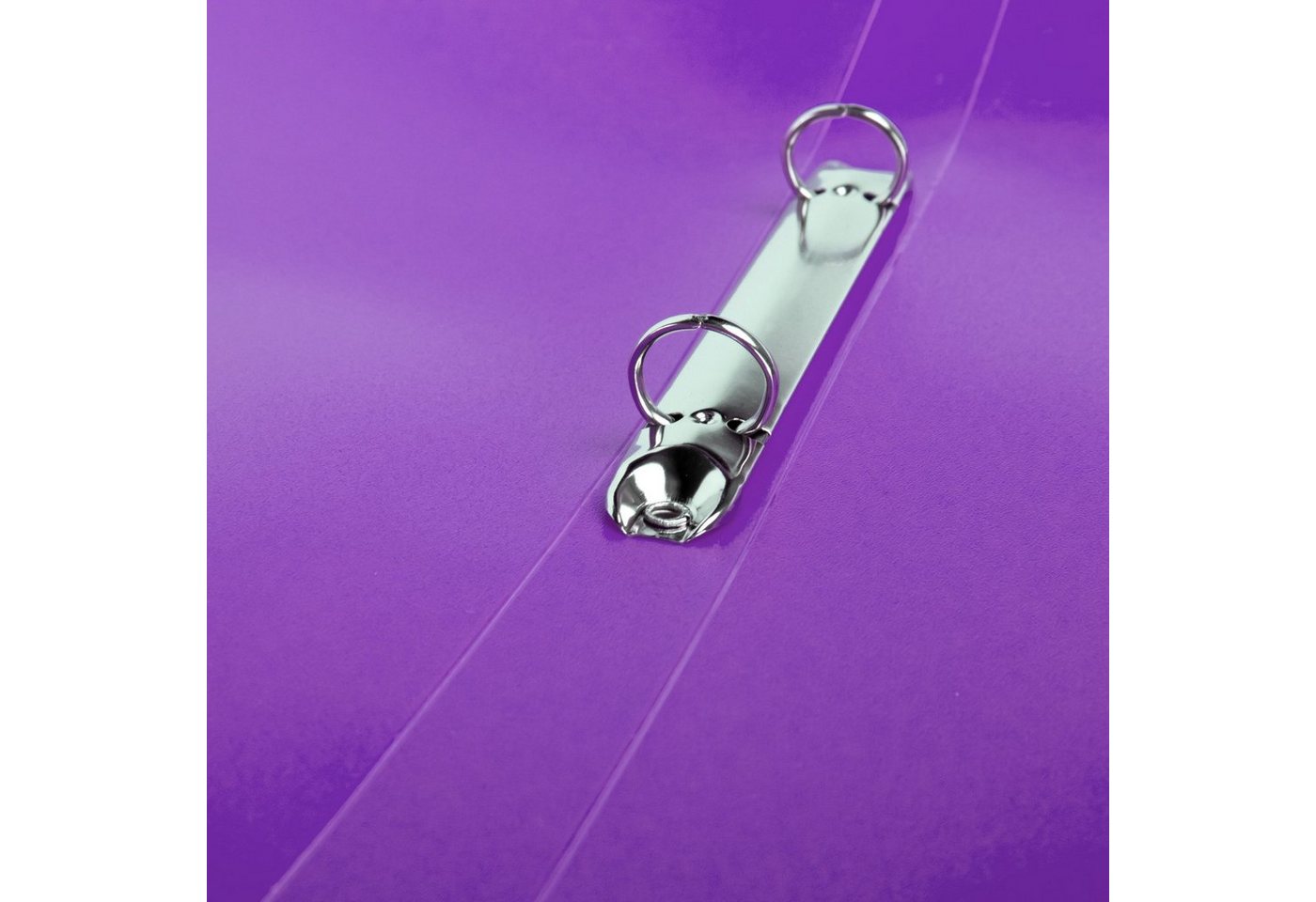 Idena Hefter Idena 10438 - Ringbuch im Format DIN A4, 2-Ring-Mechanik mit 16 mm