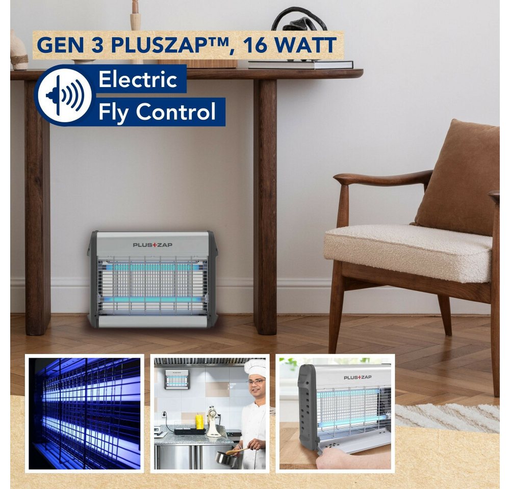 Generic Insektenvernichter GEN 3 Plus+Zap - 16 W - Aluminium Bild 3