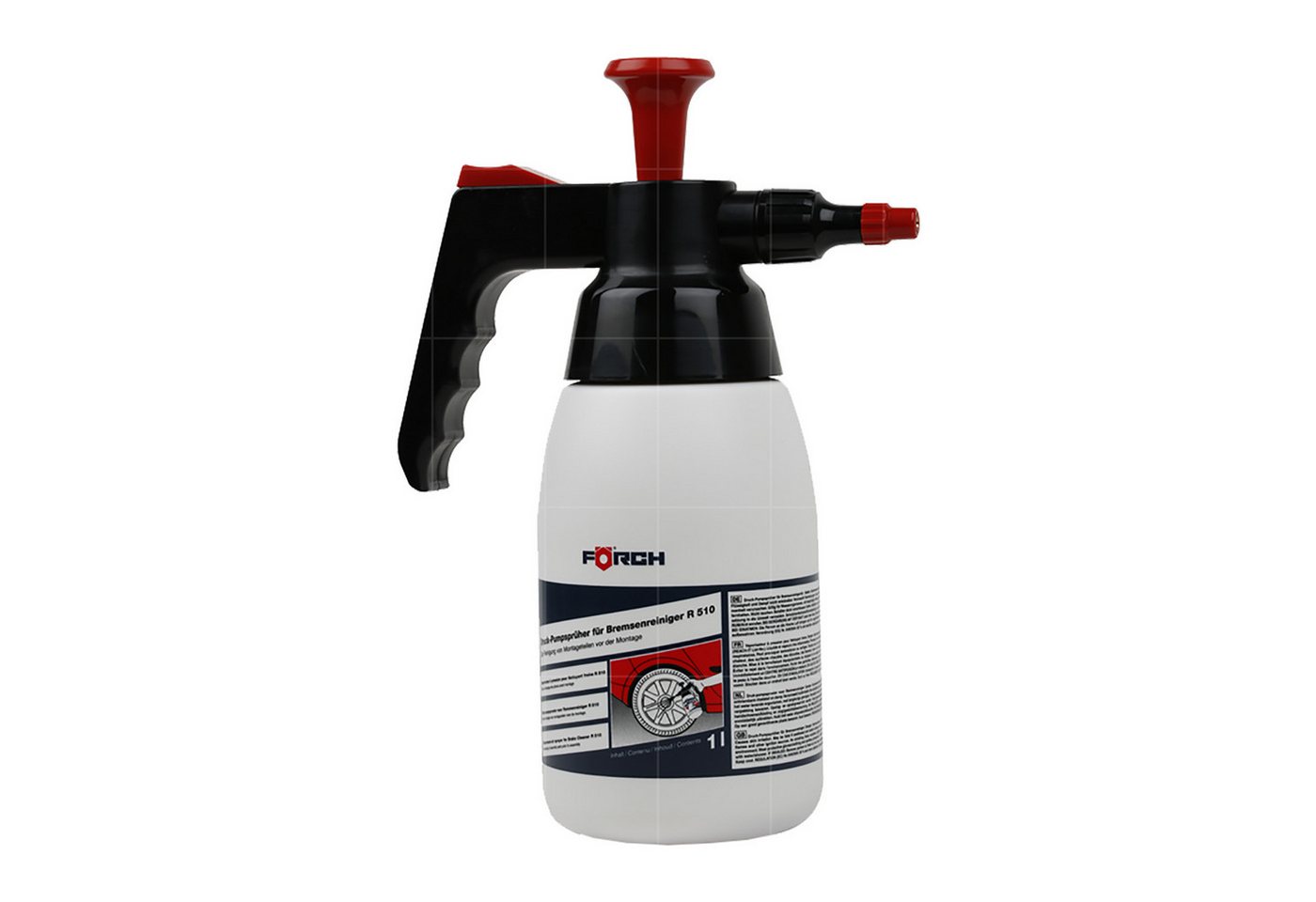FÖRCH Sprühflasche Druck-Pumpsprüher für Bremsenreiniger R510