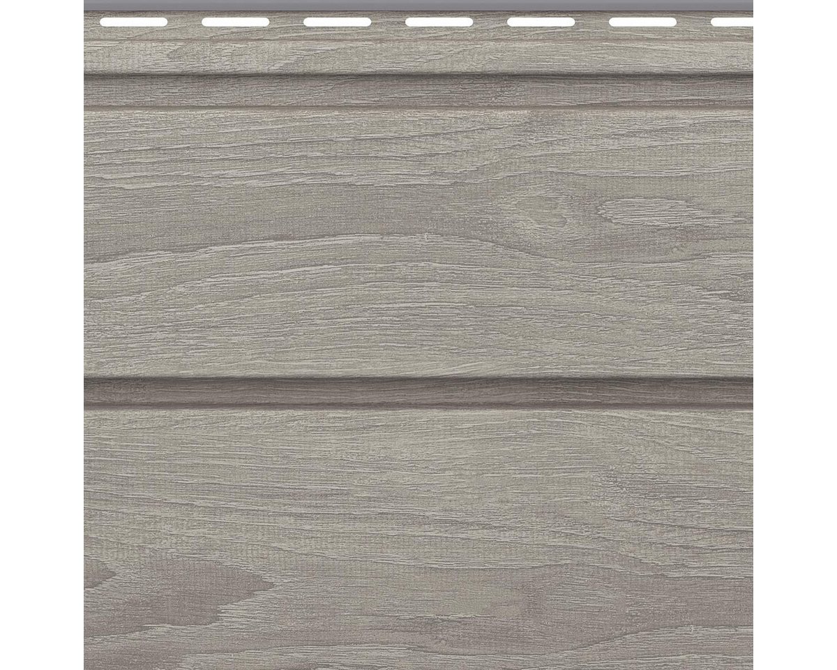 VILO Verkleidungspaneel Canadian Siding SVP-05 Rundprofil Duo 3,0m St. 0,75qm eiche gealtert, BxL: 28,5x300 cm, 0,85 qm, (Stückweise 1 Paneel, 0,85 qm) 2-lagig, solide Beständigkeit, pflegeleicht, abwaschbar, Leichtgewicht Bild 4
