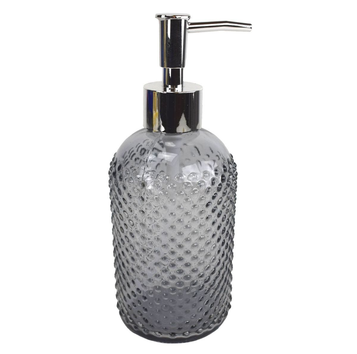 VINNEMEIER GmbH Textil- und Schuhimport Seifenspender Pumpspender Øca. 7 cm Glas moderne Spender für Seifen 400 ml, universell einsetzbar Bild 2