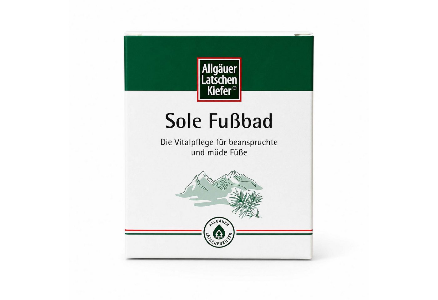 Dr. Theiss Naturwaren GmbH Fußbad ALLGÄUER LATSCHENK. Sole Fußbad 10X10g
