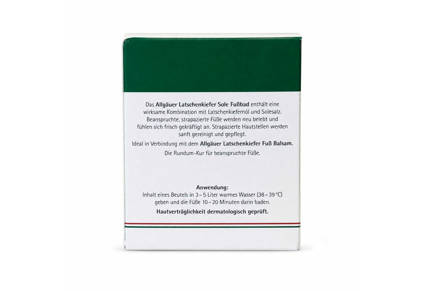 Dr. Theiss Naturwaren GmbH Fußbad ALLGÄUER LATSCHENK. Sole Fußbad 10X10g Bild 4