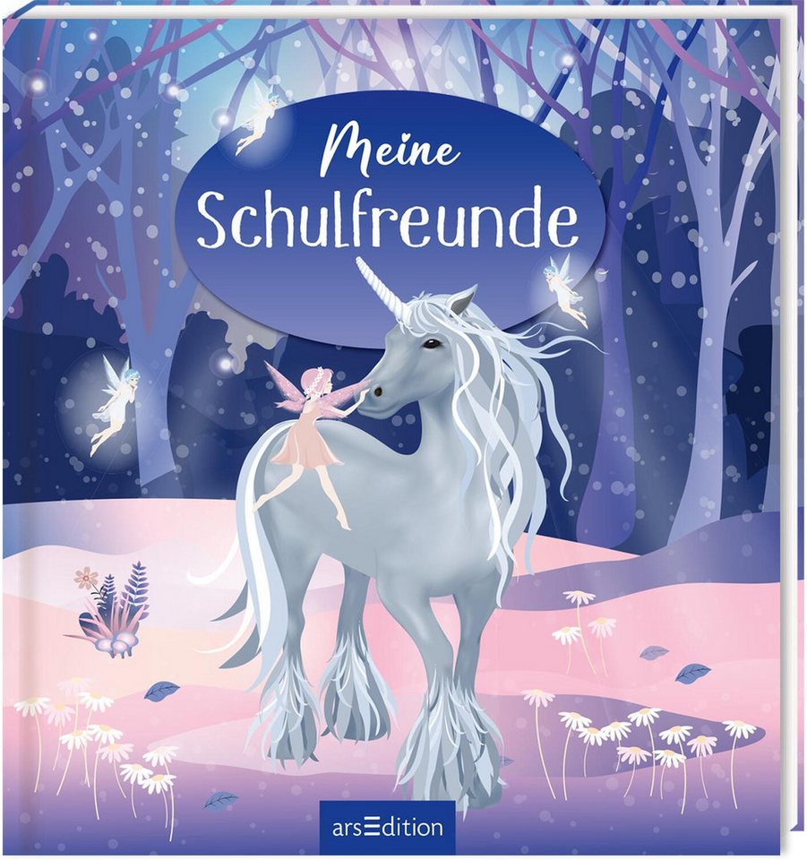 Ars Edition Poesiealbum Meine Schulfreunde – Einhorn