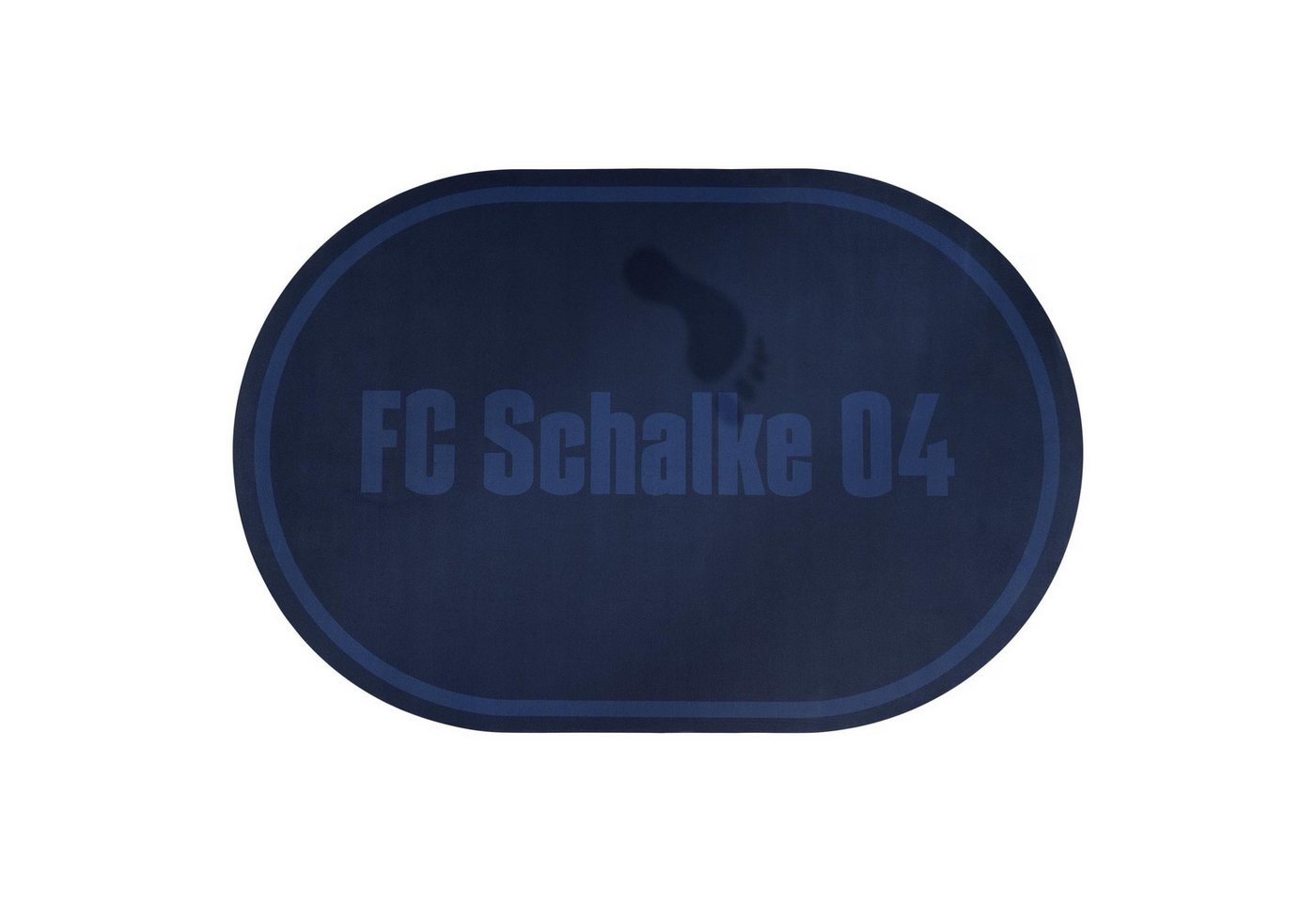FC Schalke 04 Badematte Badematte Magic 60x90 cm, Kunstfaser, rund Bild 2
