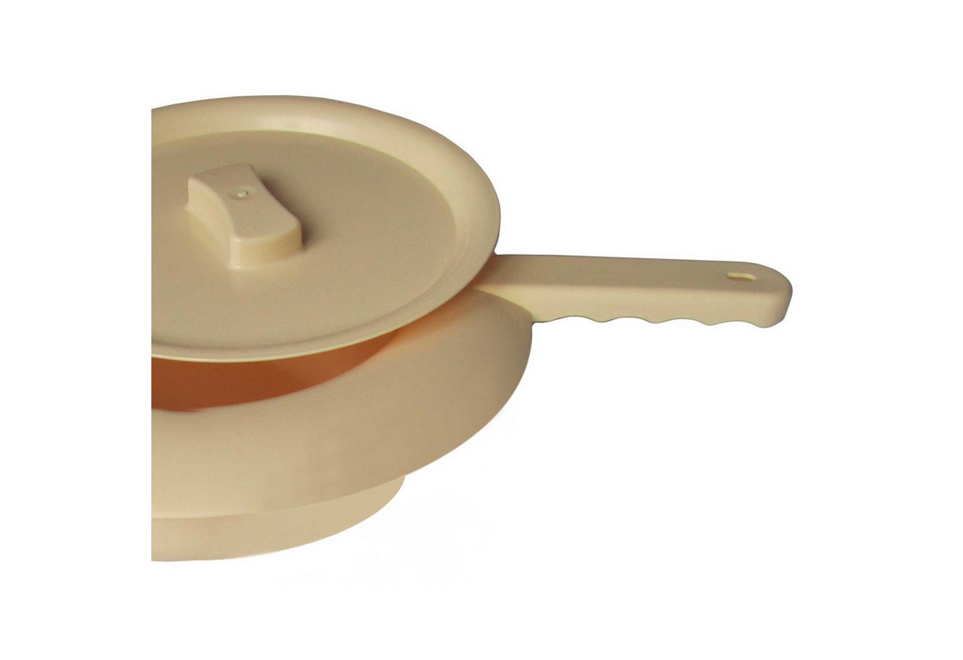Sundo Homecare GmbH Urinal Sundo Steckbecken aus Kunststoff mit Griff und Deckel, PP