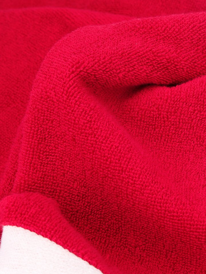 FC Bayern München Badetuch FC Bayern München I Duschtuch 140x70 cm I Rot, Baumwolle Bild 3