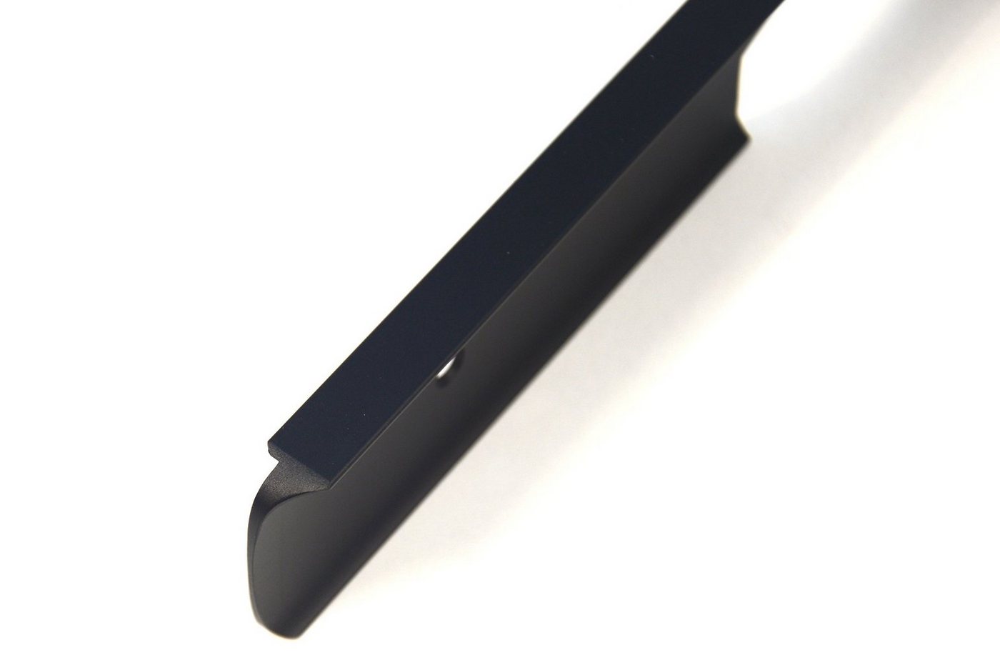 IHC Stuckleiste Abschlussleiste Eckleiste Winkelleisten Arbeitsplatte Leiste Schwarz, Höhe 38mm