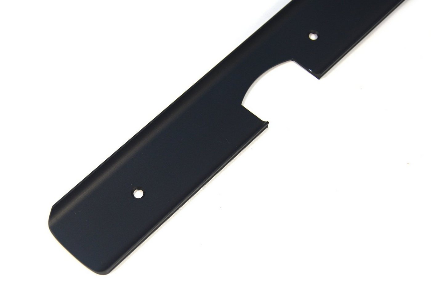 IHC Stuckleiste Abschlussleiste Eckleiste Winkelleisten Arbeitsplatte Leiste Schwarz, Höhe 38mm Bild 3