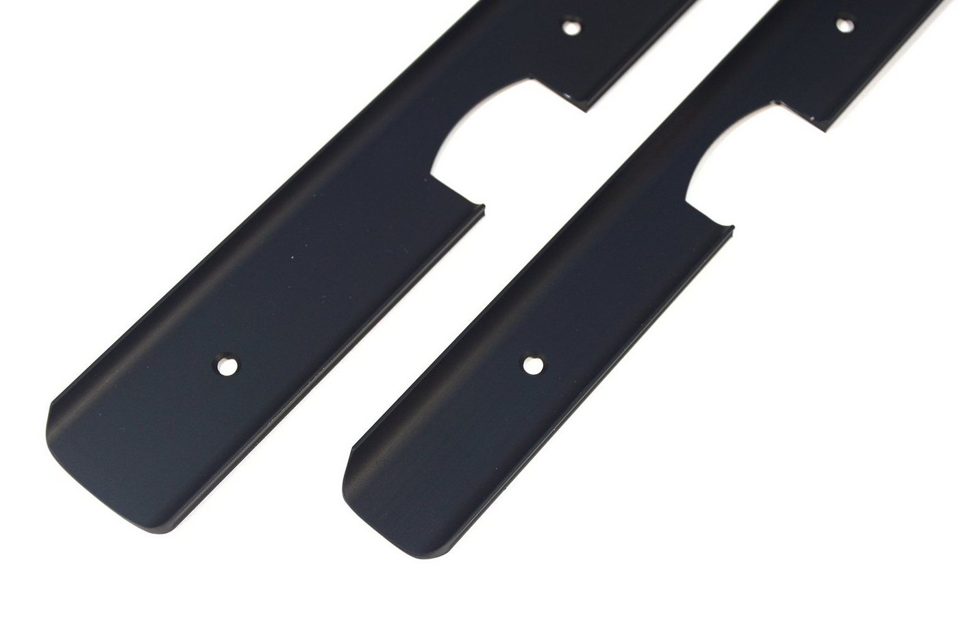 IHC Stuckleiste Abschlussleiste Eckleiste Winkelleisten Arbeitsplatte Leiste Schwarz, Höhe 38mm Bild 4