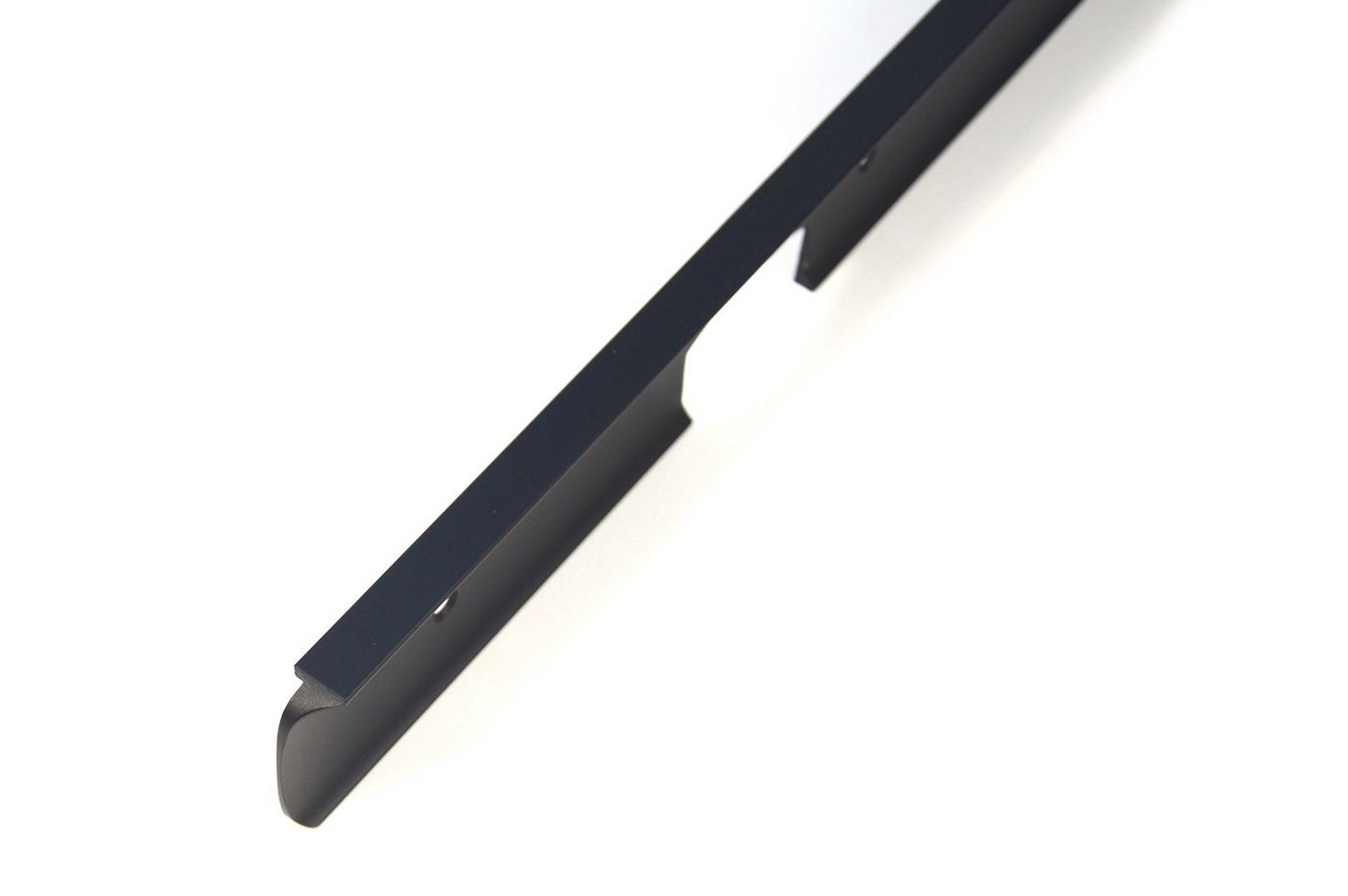 IHC Stuckleiste Abschlussleiste Eckleiste Winkelleisten Arbeitsplatte Leiste Schwarz, Höhe 38mm Bild 5