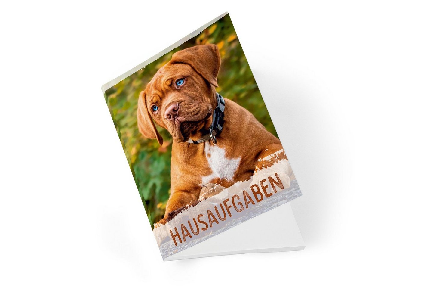 itenga Notizheft itenga Hausaufgabenheft Hund (Motiv 20) DIN A5, 96 Seiten
