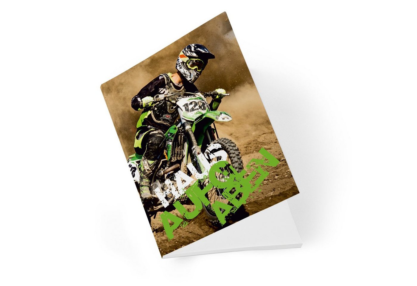 itenga Notizheft itenga Hausaufgabenheft Motocross (Motiv 35) DIN A5, 96 Seiten Bild 4