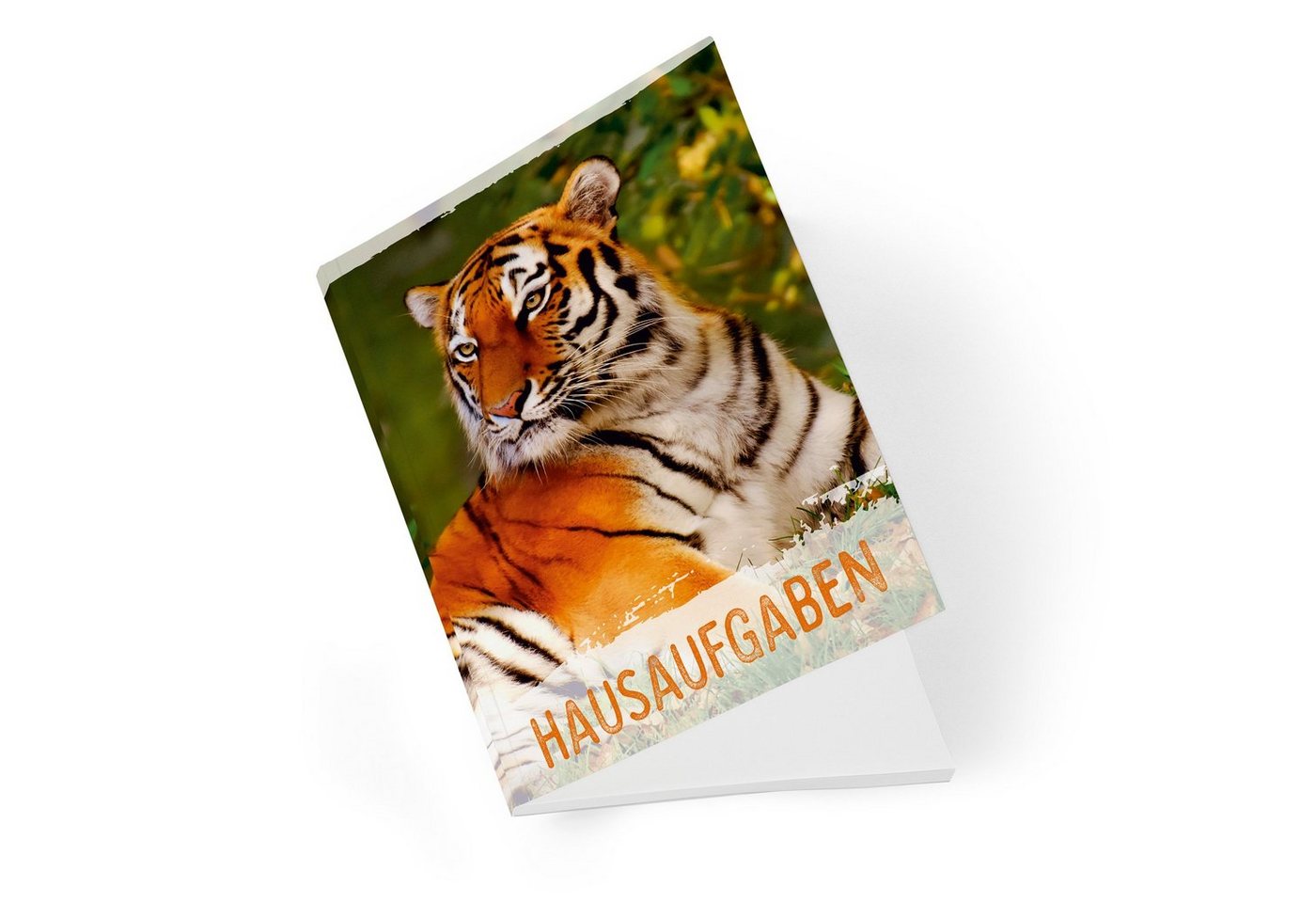 itenga Notizheft itenga Hausaufgabenheft Tiger (Motiv 27) DIN A5, 96 Seiten Bild 4