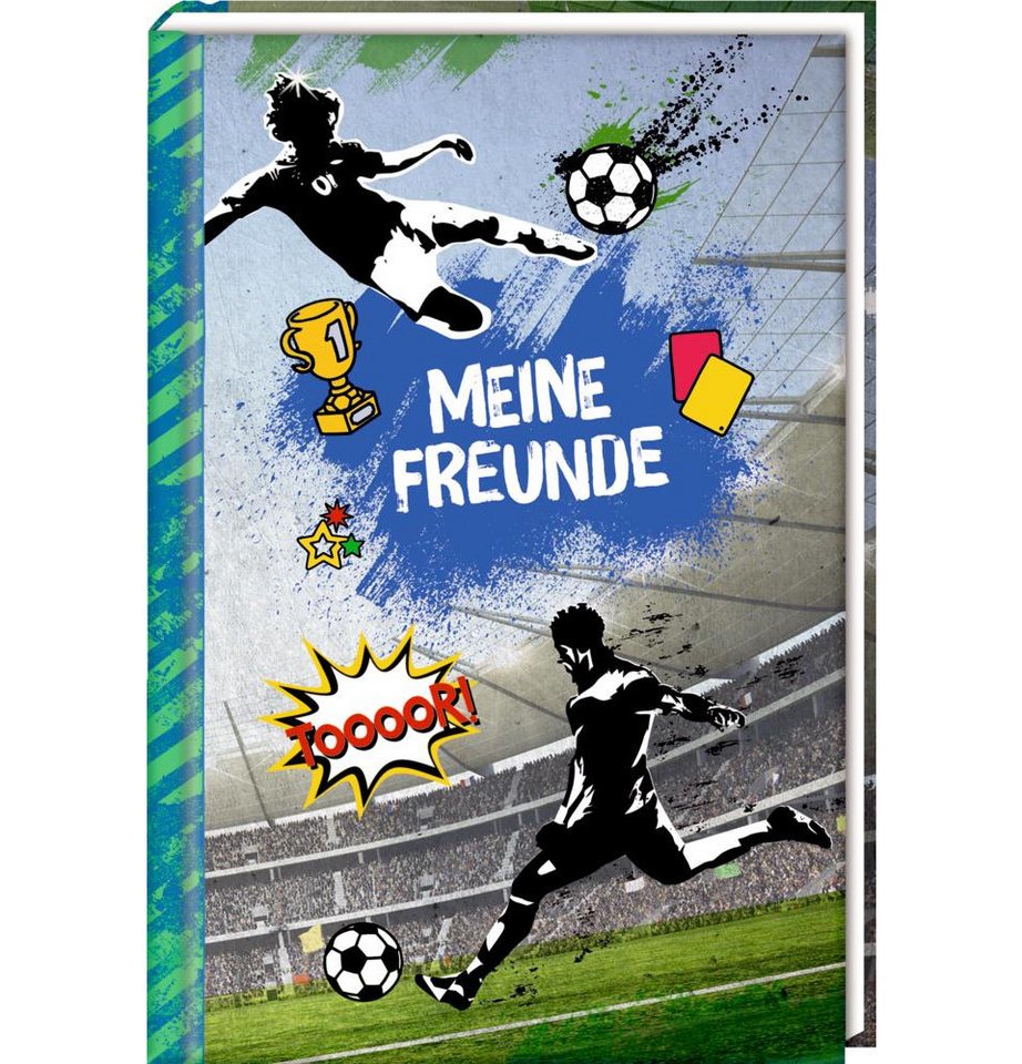 COPPENRATH DIE SPIEGELBURG Poesiealbum Freundebuch - Fußball - Meine Freunde