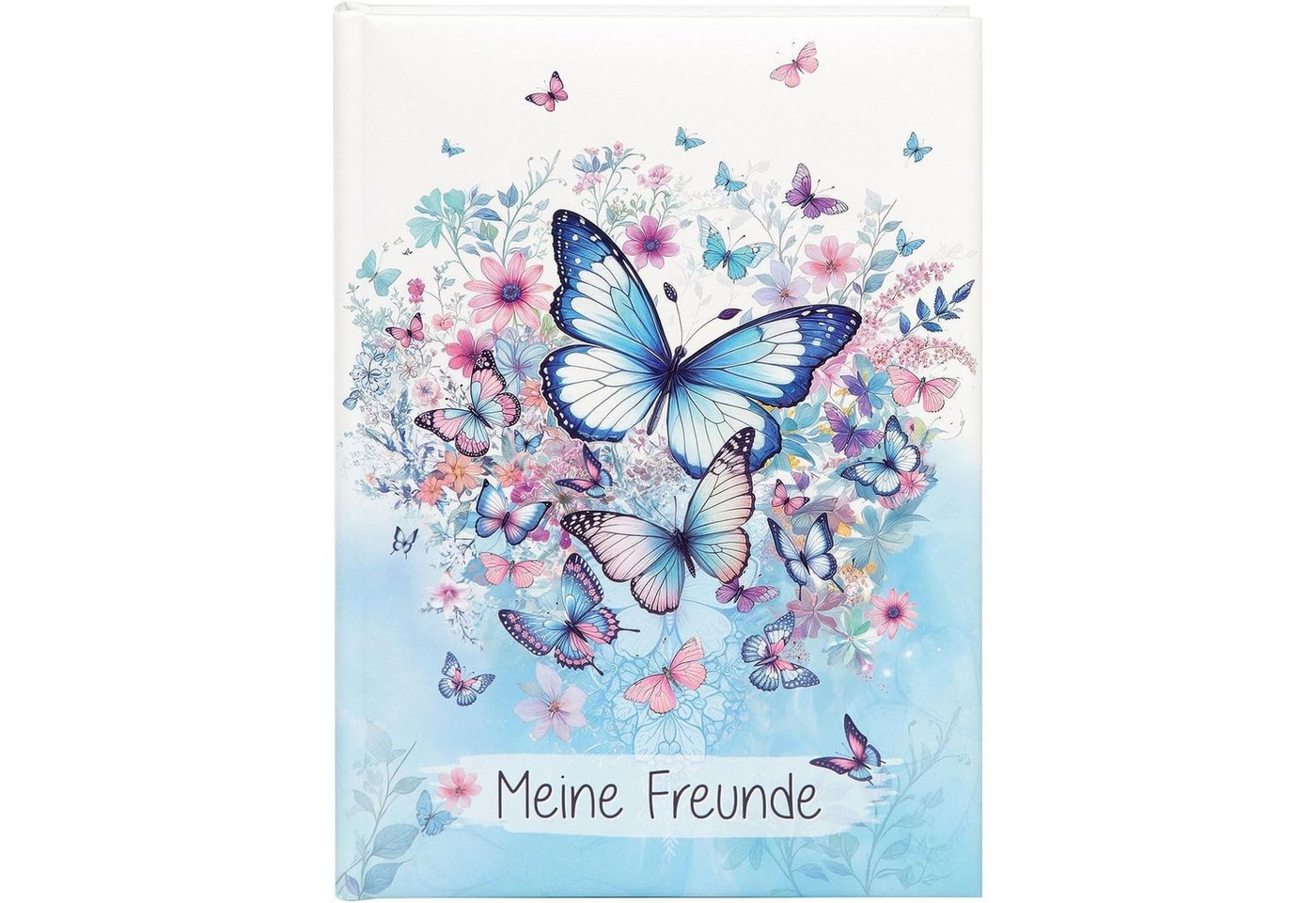 Goldbuch Poesiealbum GOLDBUCH Freundebuch A5 Schmetterlingsgarten Bild 2