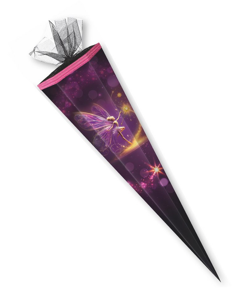 Verpackungsmittel GmbH Markneukirchen Schultüte Schultüte / Zuckertüte / 85cm / eckig / "Fee