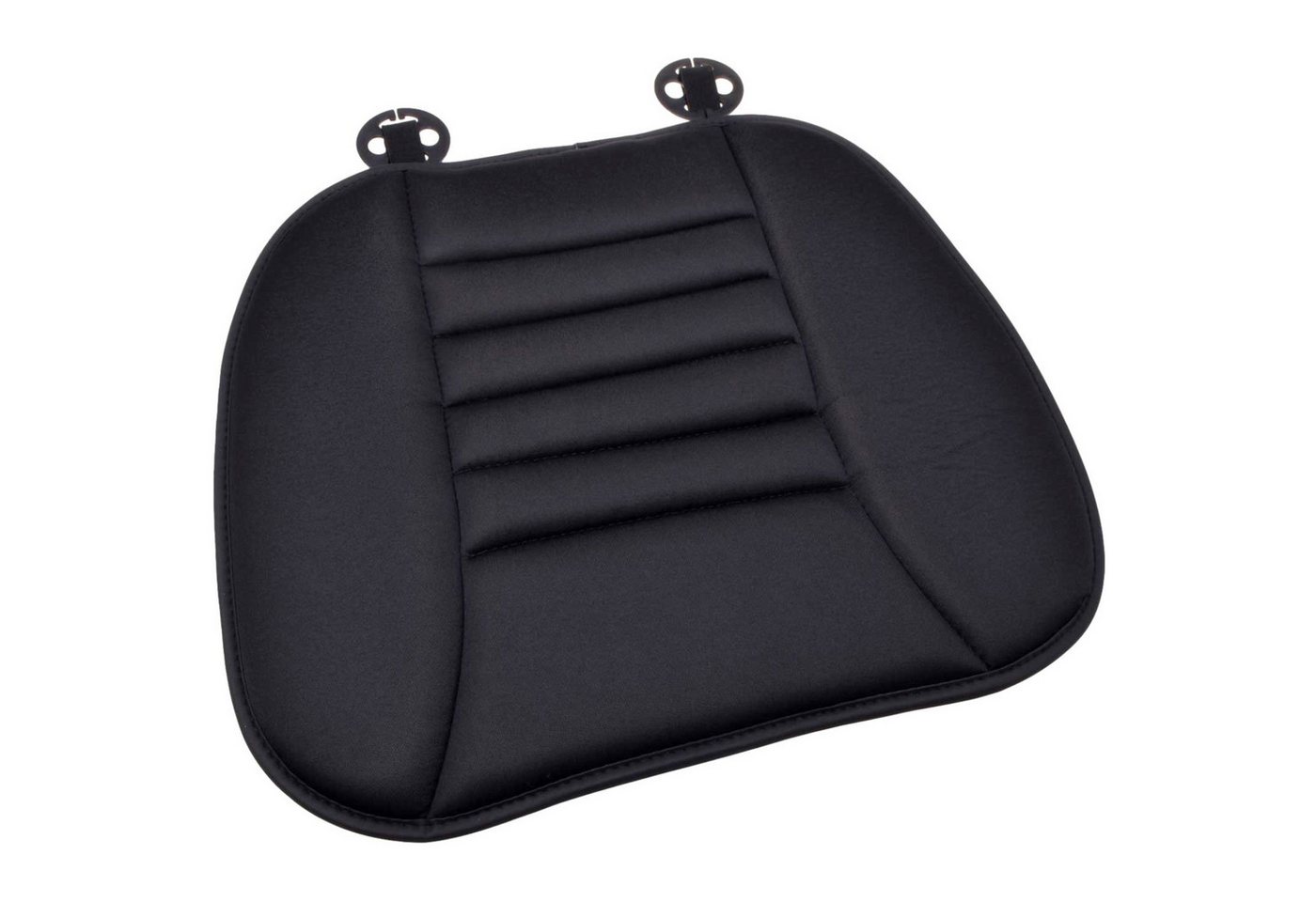Diedrich Filmer GmbH Sitzkissen Sitzkissen Memory Foam PU Sitzauflage Schwarz, Komfort Sitzbezug Sitzmatte Matte Kissen für Auto Büro Reise Zuhause