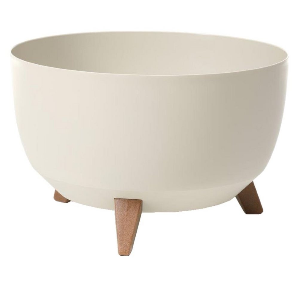 Heimwerkercenter Pflanzschale MePla - Schale Roma - wetterfestes Pflanzgefäßø24cm - creme Bild 4
